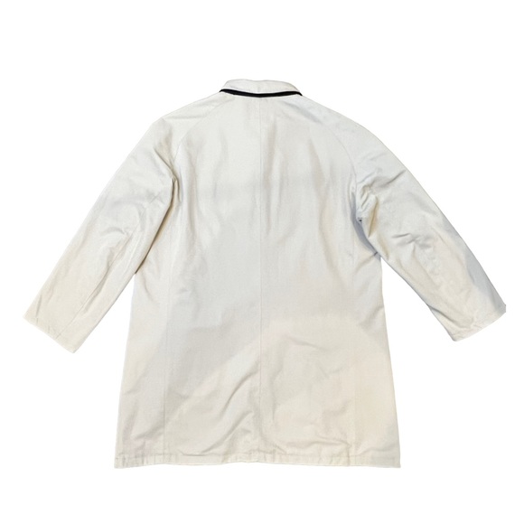 Isaia Napoli Reversible Single-Breasted Raincoat, Men’s Size 46 US/56 IT - Picture 7 of 14